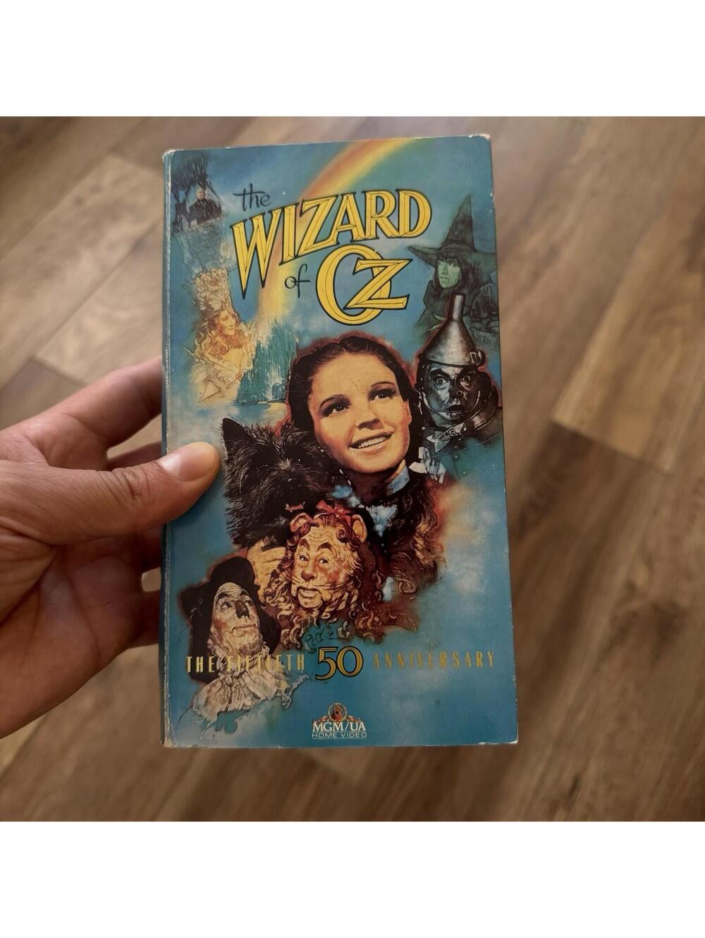 Wizard of Oz 50th Anniversary VHS (1989) with Booklet
